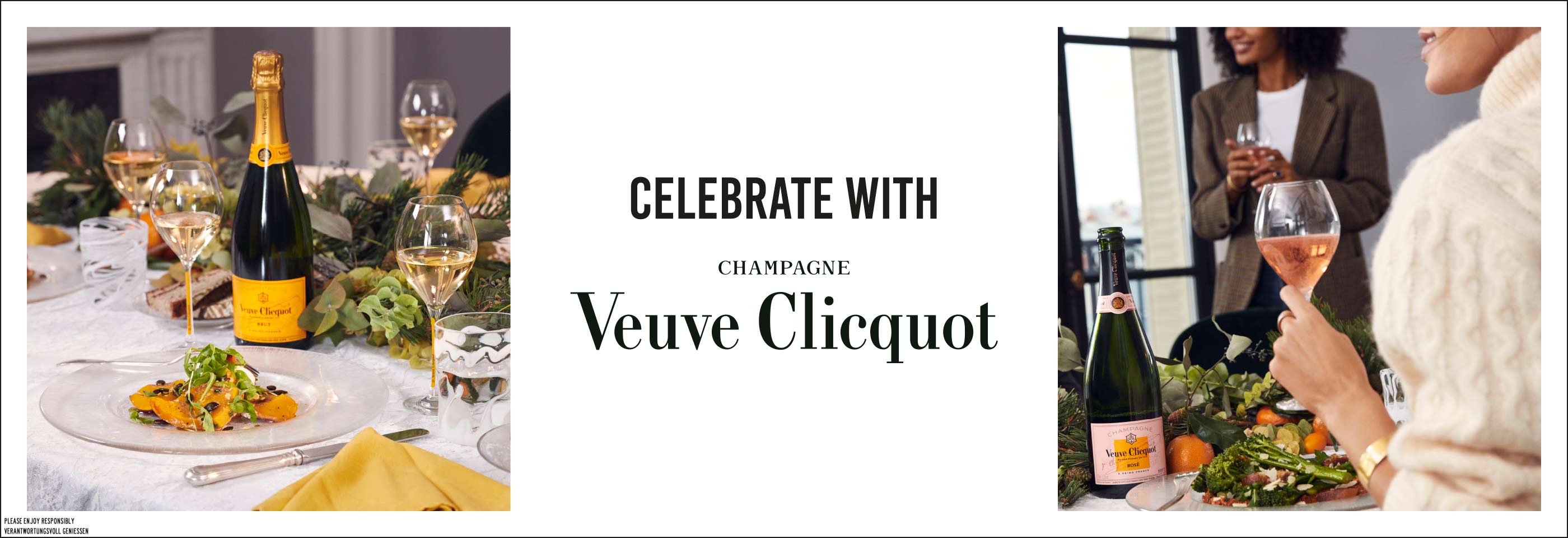 Veuve clicquot champagne yellow label