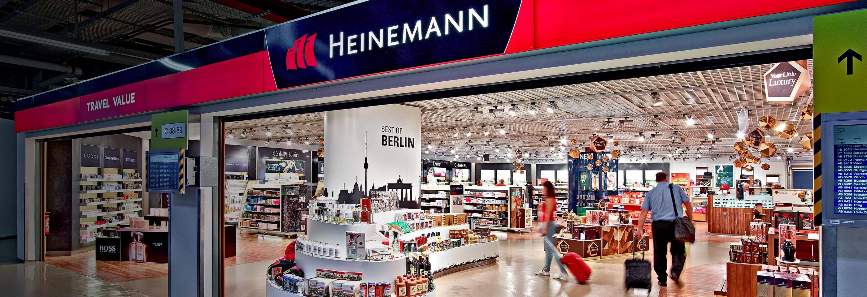 Heinemann Duty Free Travel Value Am Flughafen Berlin Tegel Heinemann Shop